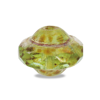Czech Fire Polish UFO Mint Green/Picasso