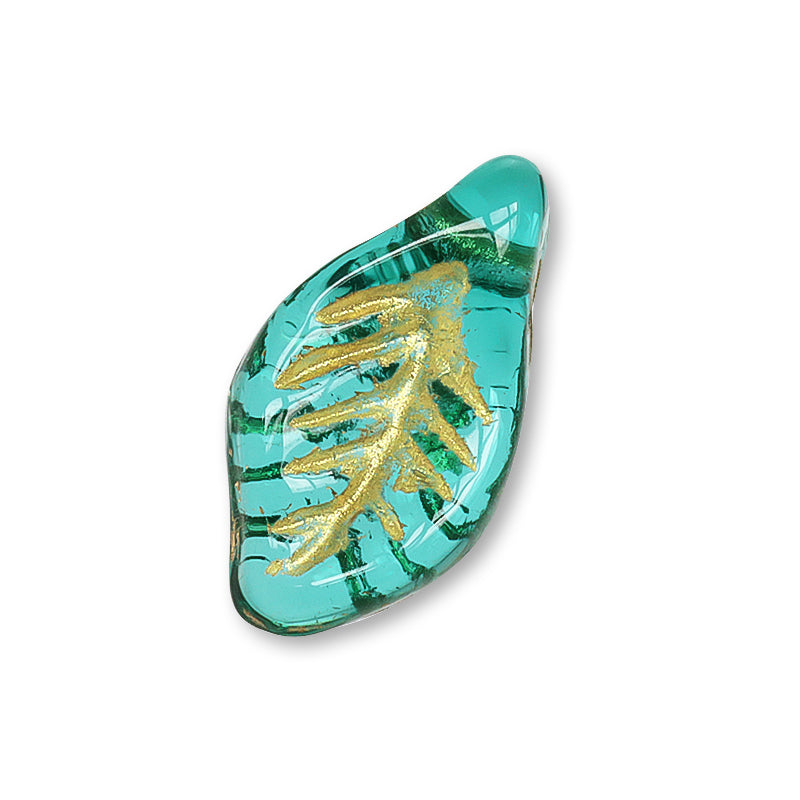 Czech Press Leaf 5 Emerald G