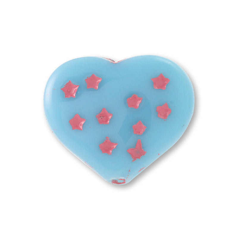 Czech Sparkle Heart Türkiye/Pink