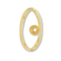 metal ring partsBezelAttachment 3 #1088 Gold for PP31