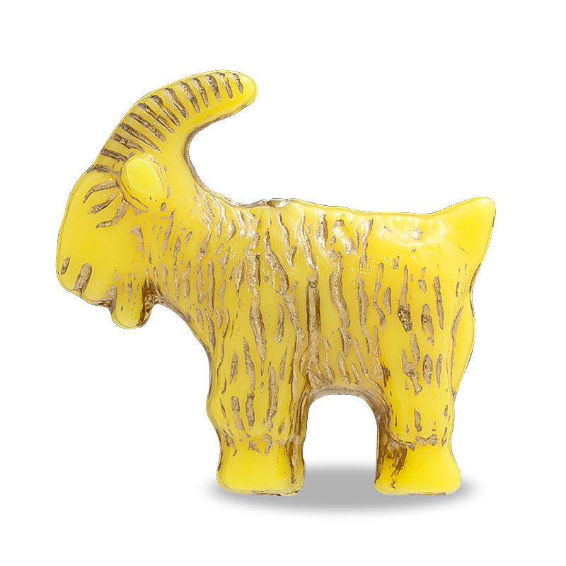 Acrylic made in Germany Goat Yellow/G
