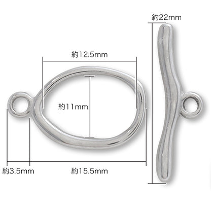 Stainless steel mantel oval fabric (SUS304)