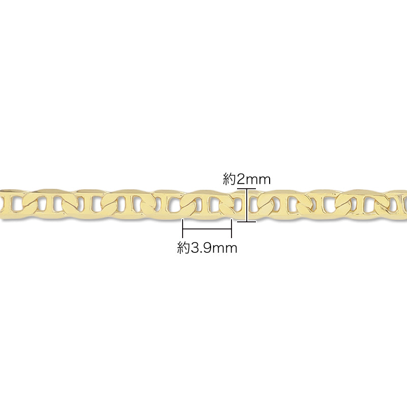 Chain neck K-433 (with adjuster) gold