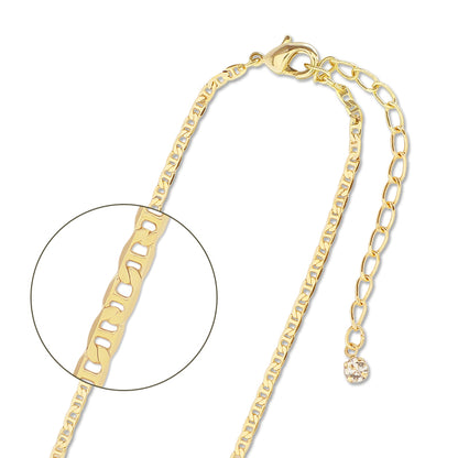 Chain neck K-433 (with adjuster) gold
