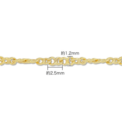 Chain neck K-434 (with adjuster) gold