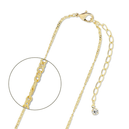 Chain neck K-434 (with adjuster) gold