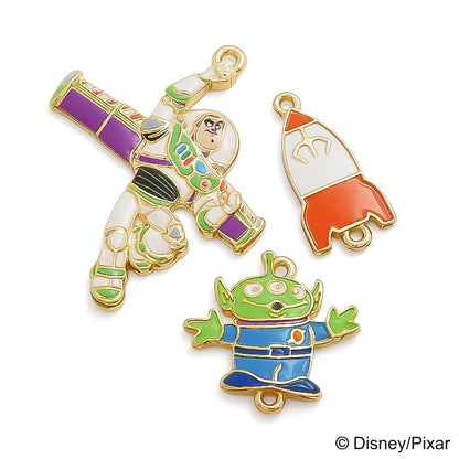 Charm Toy Story Alien 2-ring Gold