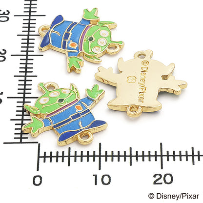 Charm Toy Story Alien 2-ring Gold