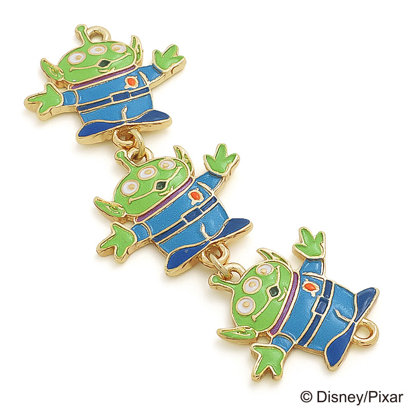 Charm Toy Story Alien 2-ring Gold