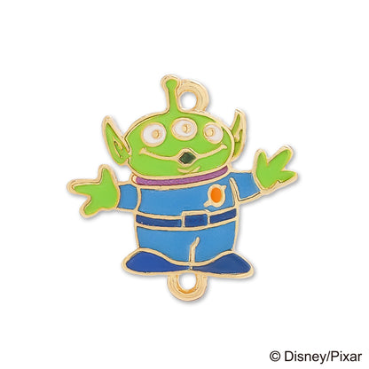 Charm Toy Story Alien 2-ring Gold