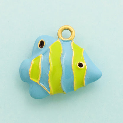 Spanish Charm Tropical Fish Blue Multi/MG