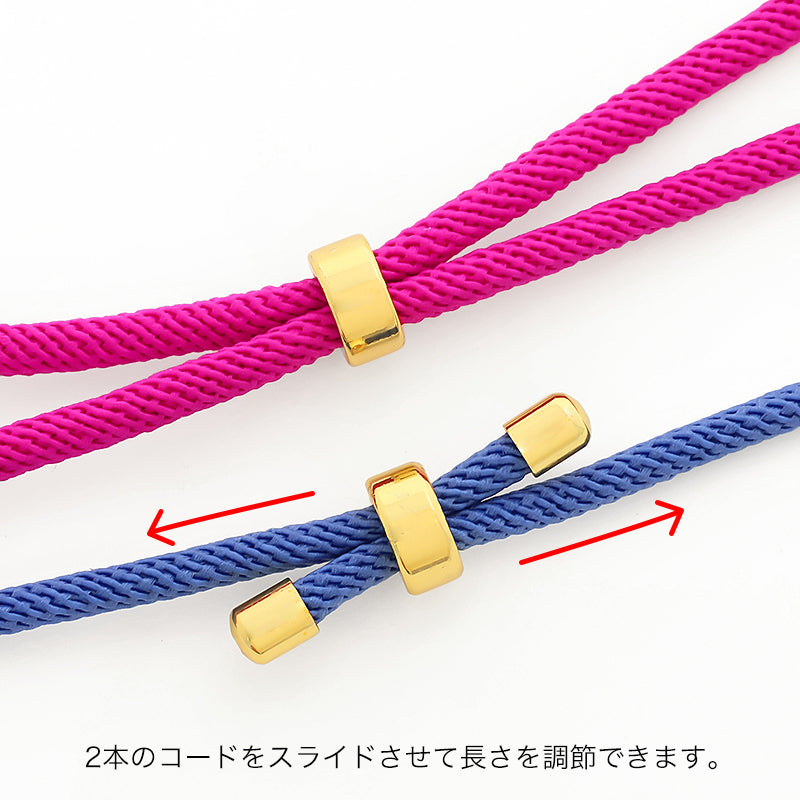 スペインパーツ コードブレス ストッパー付　グレー/G