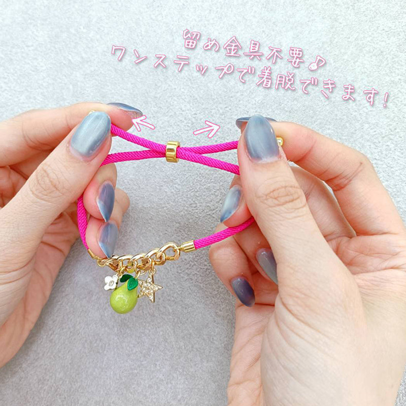 スペインパーツ コードブレス ストッパー付　グレー/G