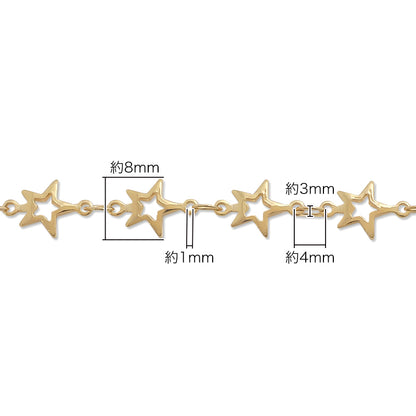 Chain K-435 Rhodium color