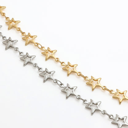 Chain K-435 Rhodium color