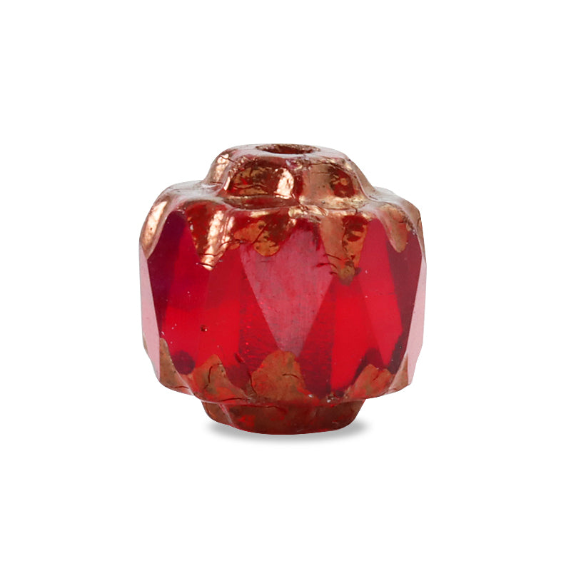 Czech Fire Polish Double Face Octagon Siamese/B