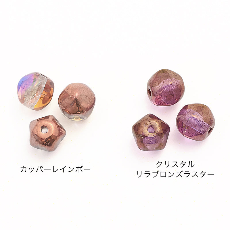 チェコ ペンタゴン　クリスタルリラブロンズラスター