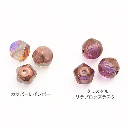 チェコ ペンタゴン　クリスタルリラブロンズラスター