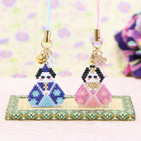 Kit Hina Matsuri 2 kinds of brick stitch motifs (KR0226)