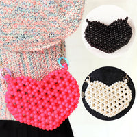 Set pearl heart bag (KR1121)