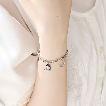レシピNo.KR1266　石座チャームパフュームボトルのアクセサリー4種