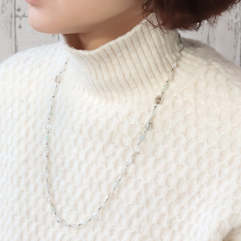 レシピNo.KR1305 天然石の2Wayネックレス3種 – 貴和製作所オンラインストア