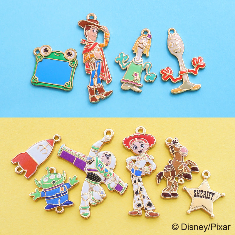 Charm Toy Story Alien 2-ring Gold