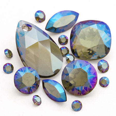 Crystal diamond 6228 Black Diamond Shimmer