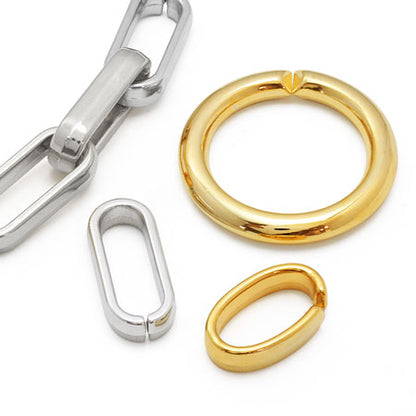 CCB chain parts oval 2 gold [Outlet]