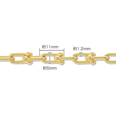 Chain K-391 Rhodium color