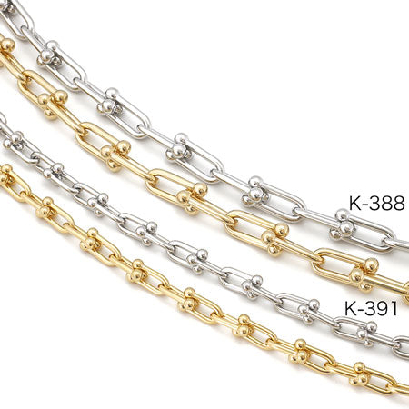 Chain K-391 Rhodium color
