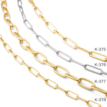 Chain K-378 Silver plated