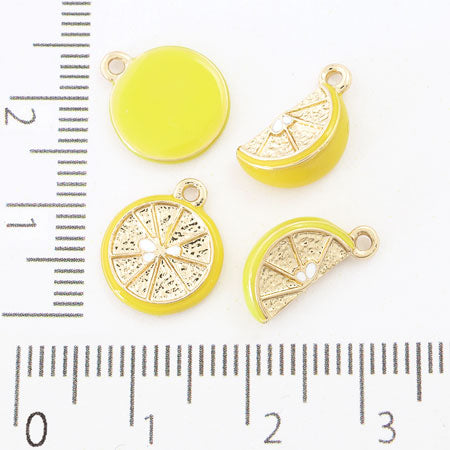 Charm Lemon Slice Yellow/G