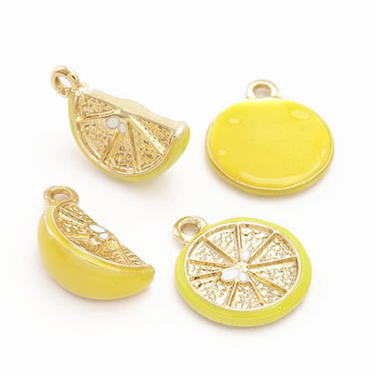 Charm lemon wedge yellow/G