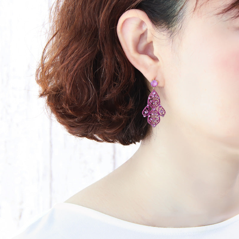 Italian filigree parts Botanica Lt. Blue