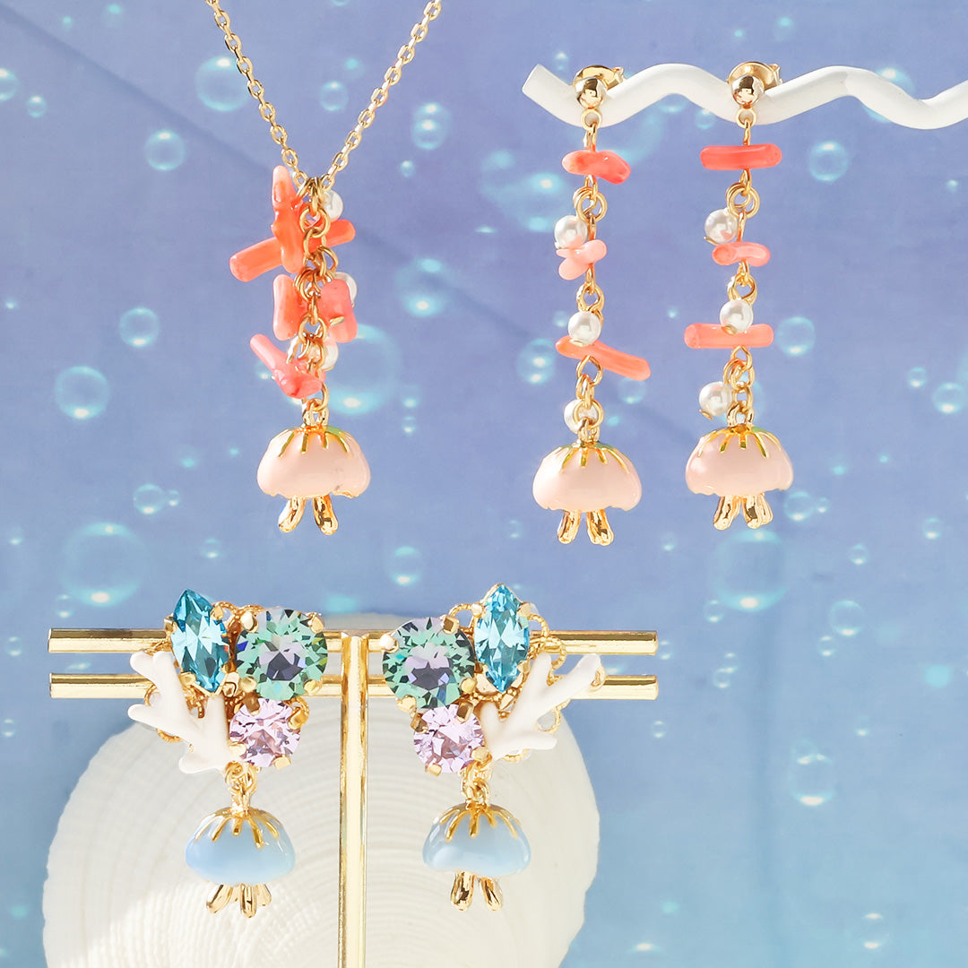 Charm jellyfish light pink/G