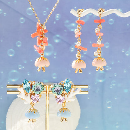 Charm jellyfish light pink/G