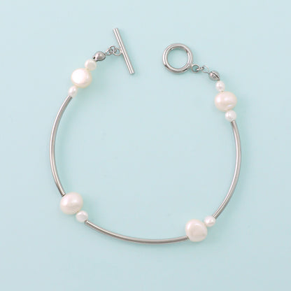 Material list No. ER0378 5 types of freshwater pearl baroque accessories