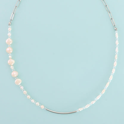 Material list No. ER0378 5 types of freshwater pearl baroque accessories