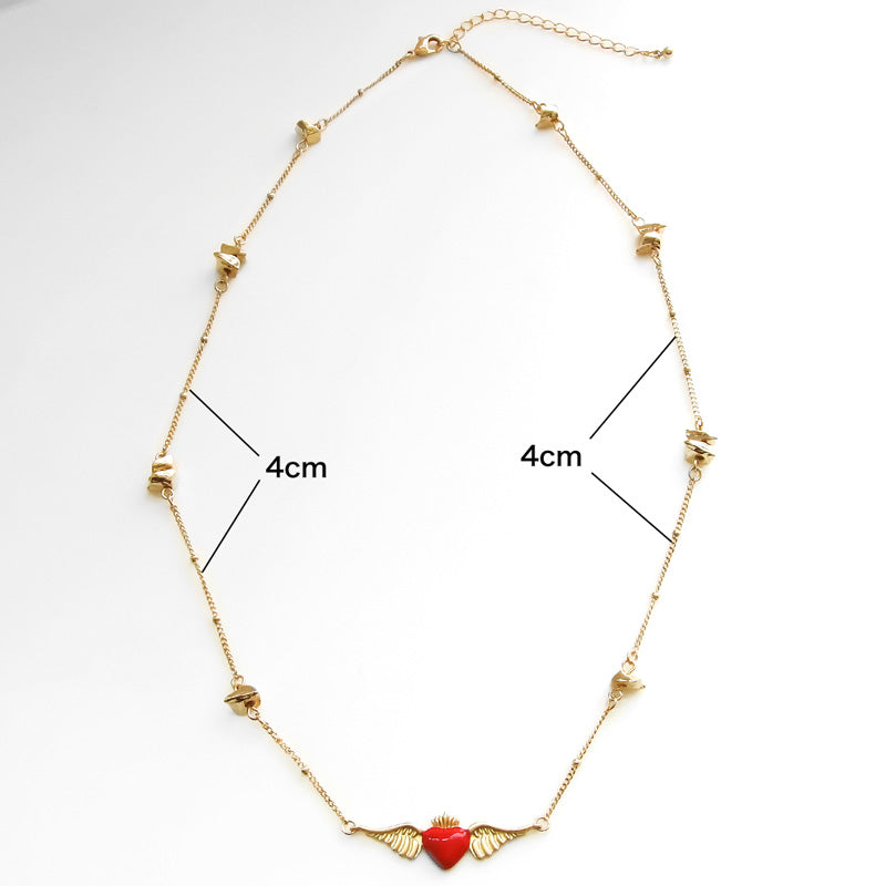 Material list No.ER0404 2 types of Spanish parts motif necklace