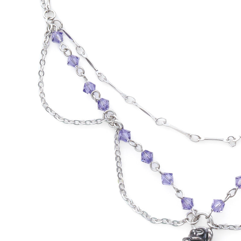 Material list No. ER0415 Charm rose noir taste accessories 3 types