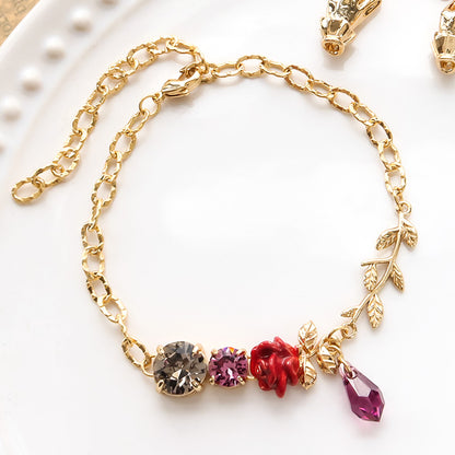 Material list No.ER0416 Charm rose accessories 2 types