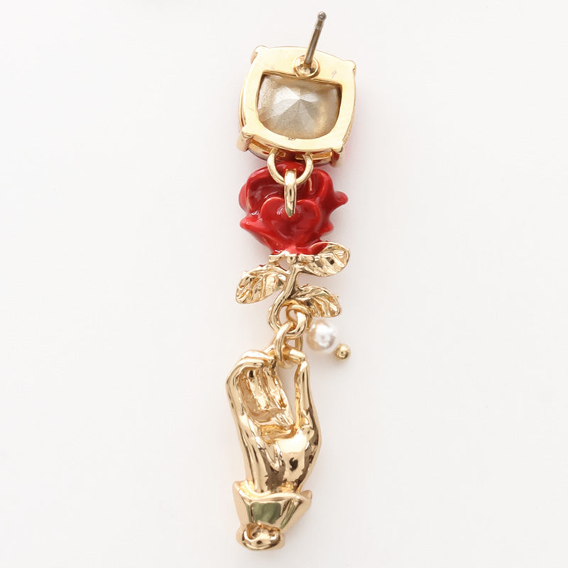 Material list No.ER0416 Charm rose accessories 2 types
