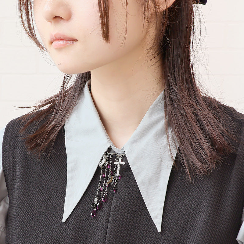 Material list No.ER0437 Halloween charm dark core pin