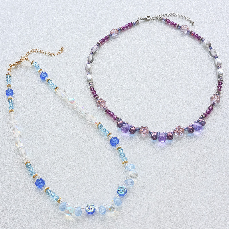 Czech Twist Crystal AB