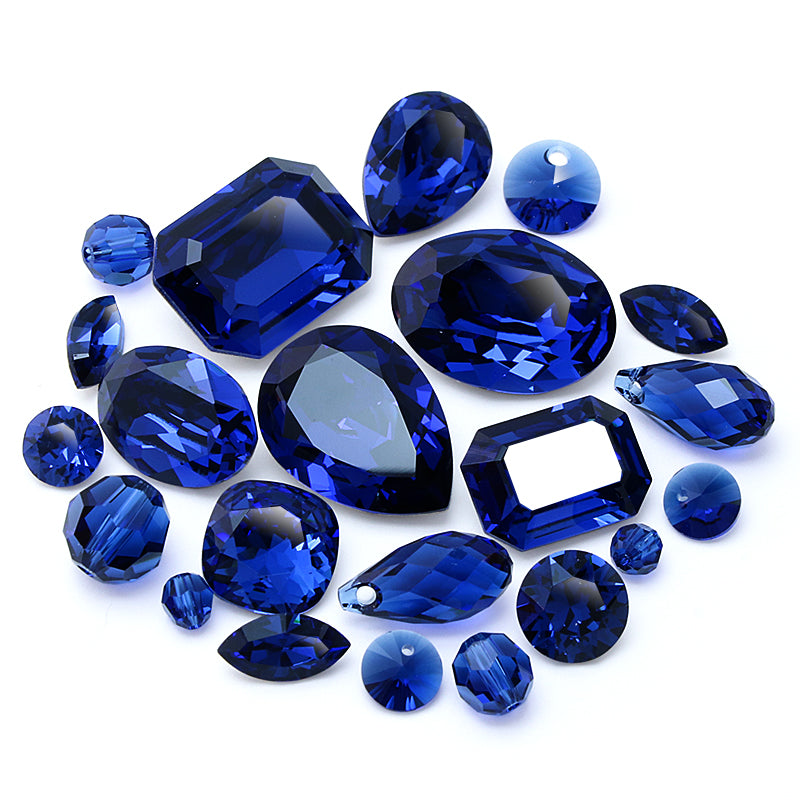 早割クーポン！ Kiwa crystals #4610 RC Dark Sapphire/F – 貴和製作所 その他