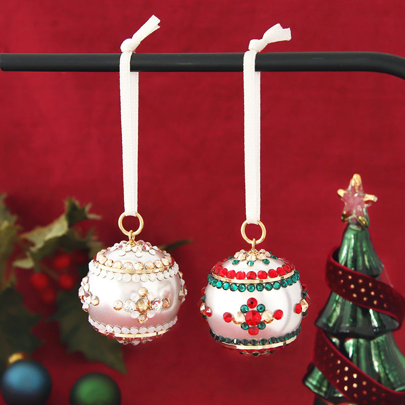 Recipe No.kr0162 Crystal Pearl Deco ornament