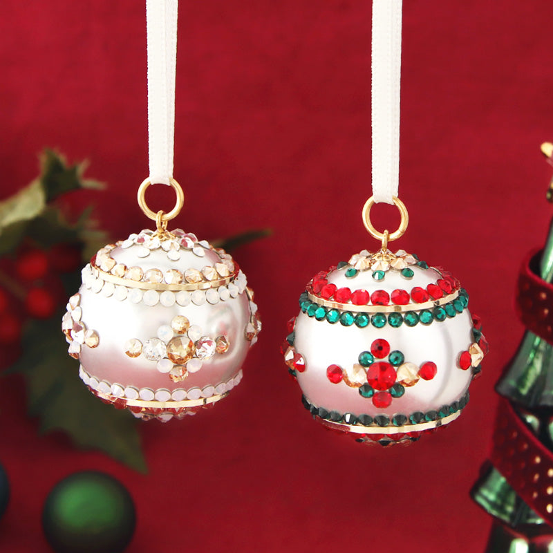 Recipe No.kr0162 Crystal Pearl Deco ornament