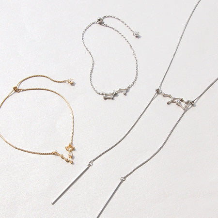 Recipe No.KR0331 Simple accessories of charm constellations