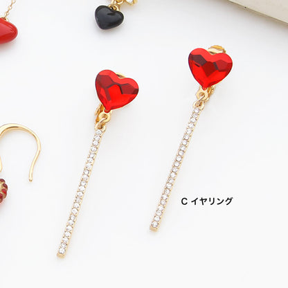 Recipe No.KR0472 6 types of heart motif girly accessories